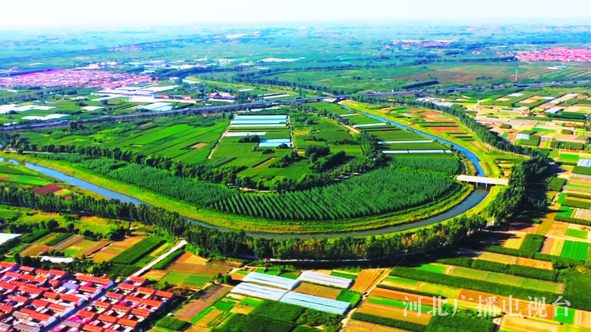 A scenic view of Cangzhou Machang Fort