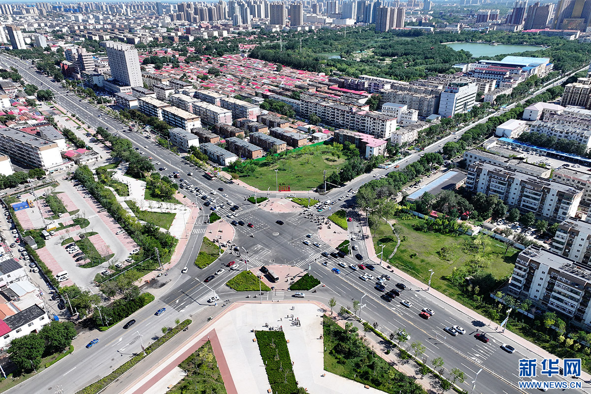 A scenic view of Cangzhou Wuyuan City Site