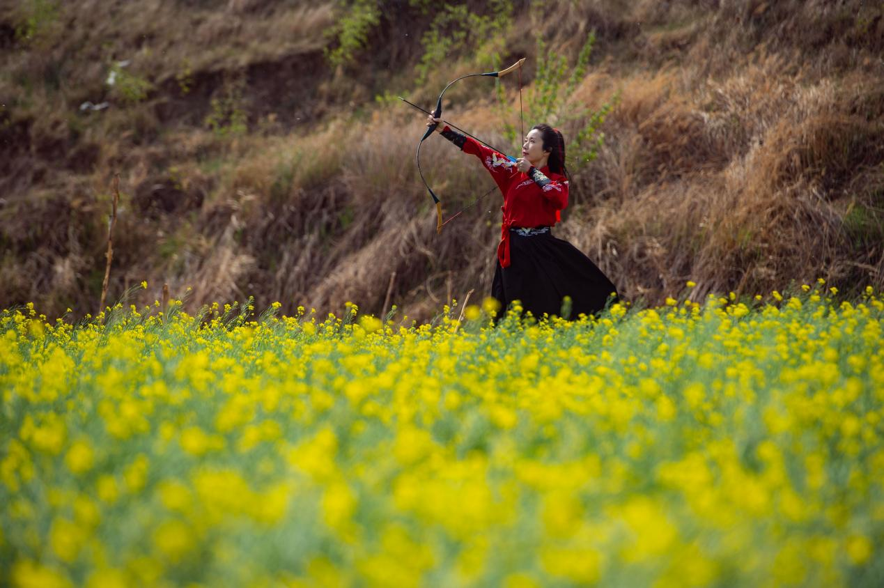 A scenic view of Cangzhou Wuyuan City Site