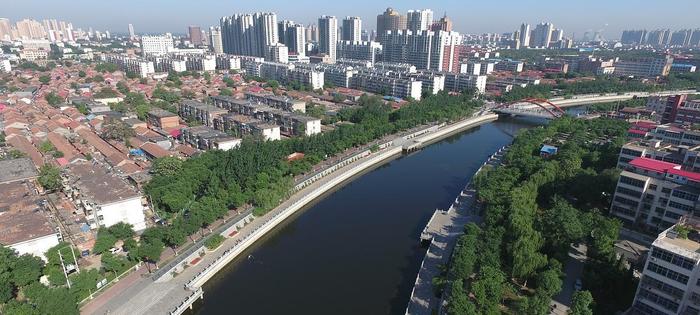 A scenic view of Cangzhou Xianxian Han Tombs