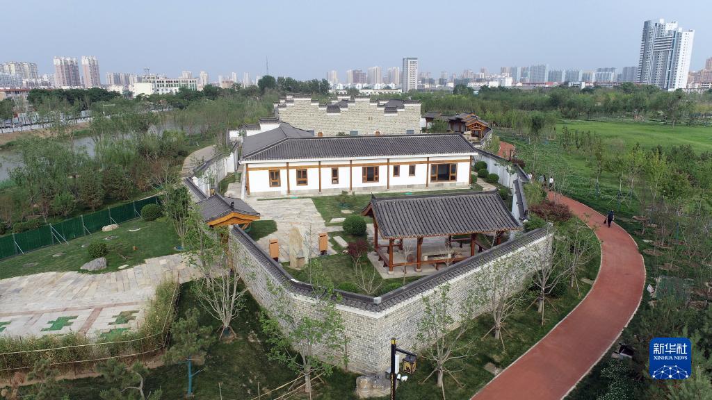 A scenic view of Cangzhou Yabazhuang Site