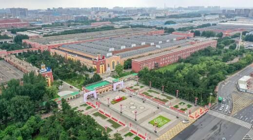 A scenic view of Changchun Changchun Diyi Qiche Zhizaochang Zaoqi Jianzhu