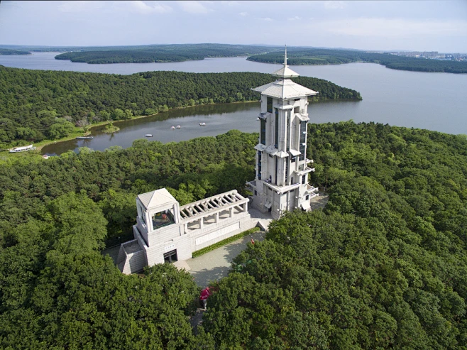 A scenic view of Changchun Lantouwobao Yizhi