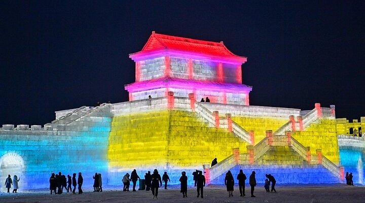 A scenic view of Changchun Nongan Liaota