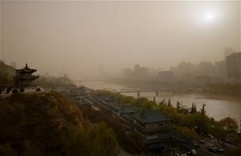 A scenic view of Changchun Nongan Wutaishan Yizhi