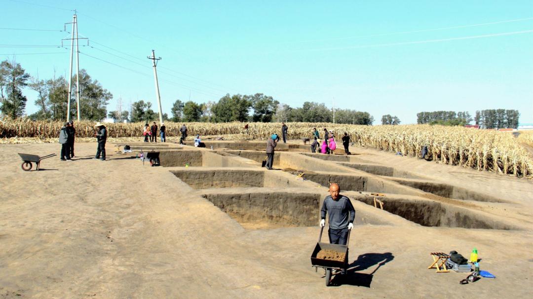 A scenic view of Changchun Nongan Wutaishan Yizhi