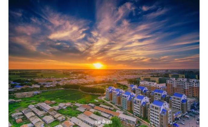 A scenic view of Changchun Nongan Wutaishan Yizhi