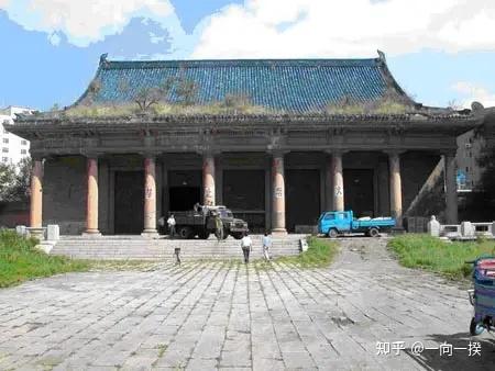 A scenic view of Changchun Weiman Jianguo Zhonglingmiao Jiuzhi