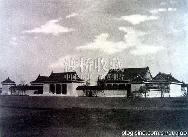 A scenic view of Changchun Weiman Jianguo Zhonglingmiao Jiuzhi