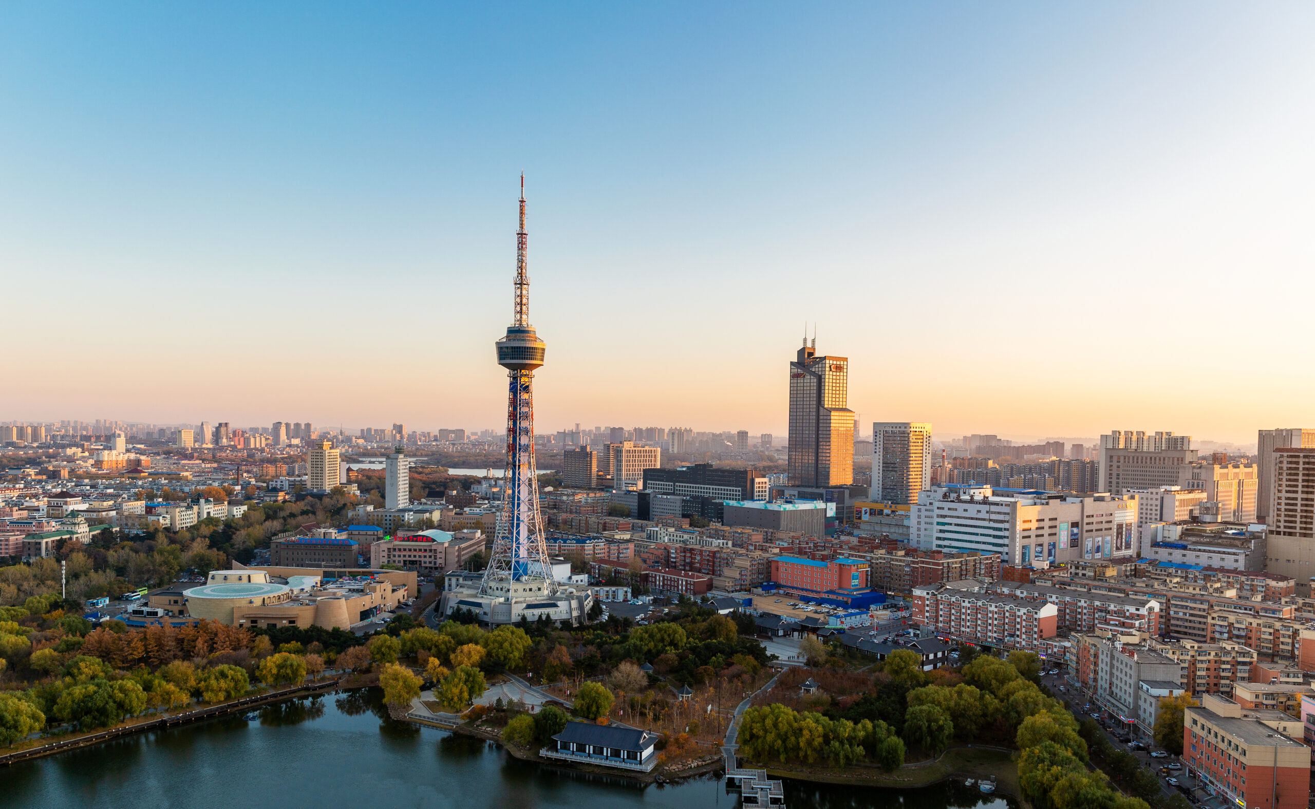 A scenic view of Changchun Wujiazi Yizhi