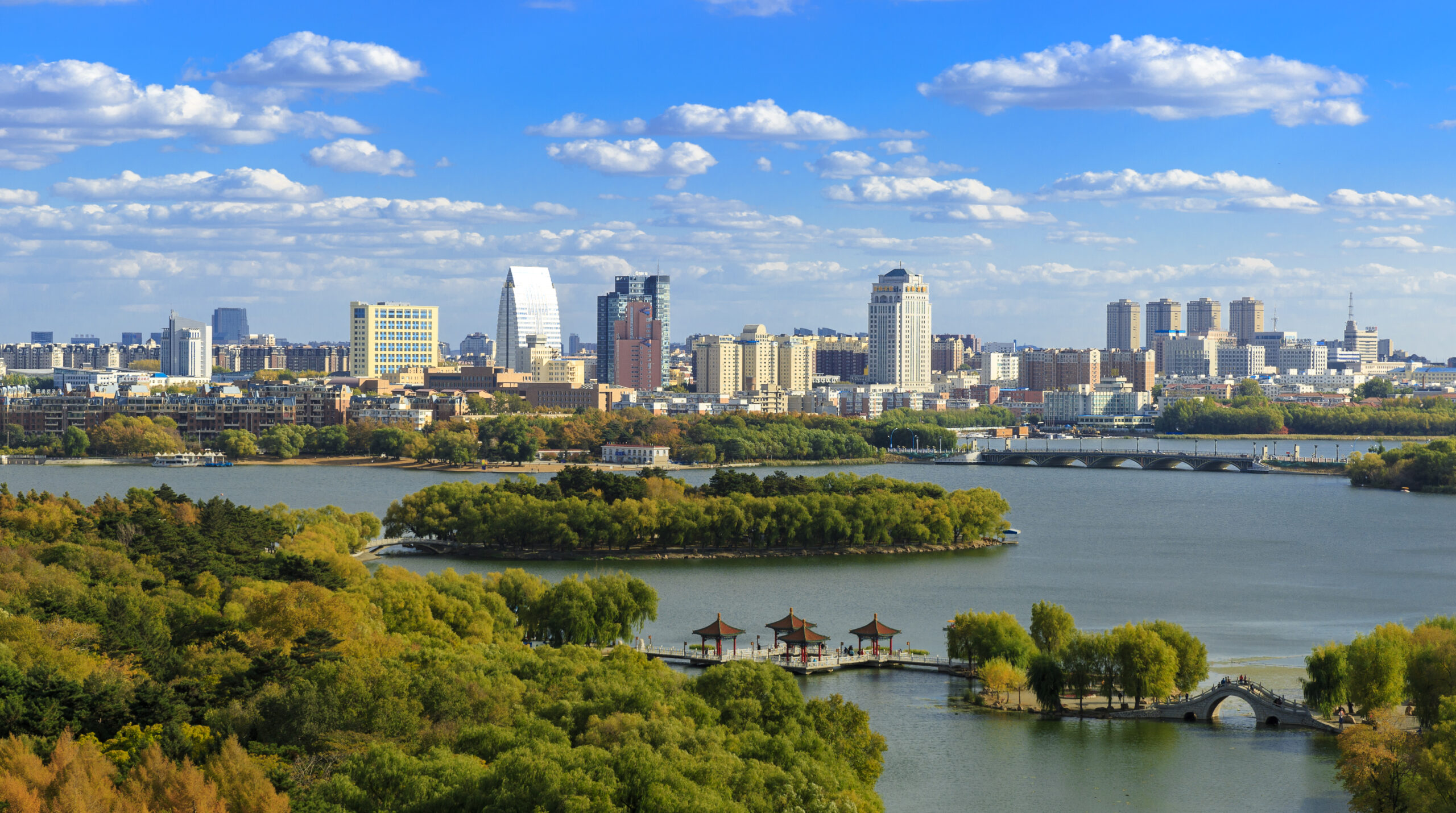 A scenic view of Changchun Wujiazi Yizhi