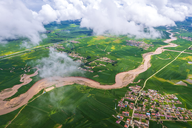 A scenic view of Changchun Wujiazi Yizhi