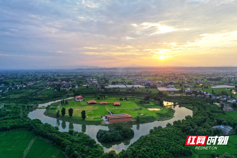 A scenic view of Changde Bashidang Yizhi