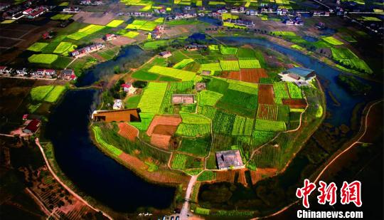 A scenic view of Changde Cailingcheng Yizhi
