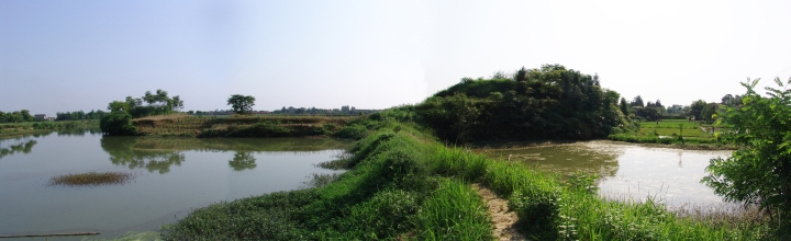 A scenic view of Changde Cailingcheng Yizhi