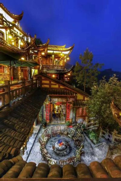A scenic view of Changde Huawasi Ta