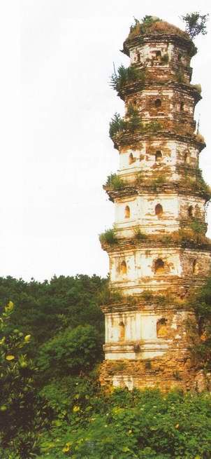 A scenic view of Changde Huawasi Ta