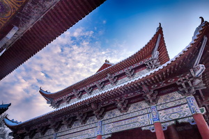 A scenic view of Changde Jiashansi