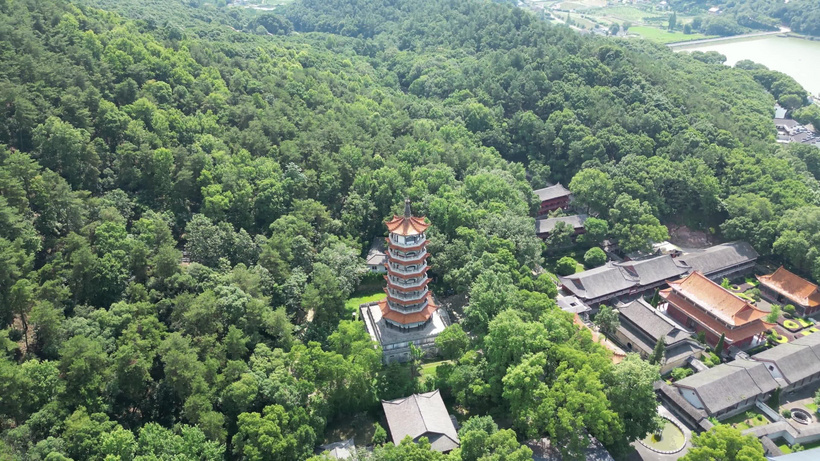 A scenic view of Changde Jiashansi