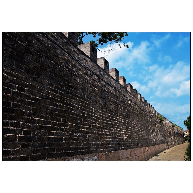 A scenic view of Changde Lizhou Guchengqiang
