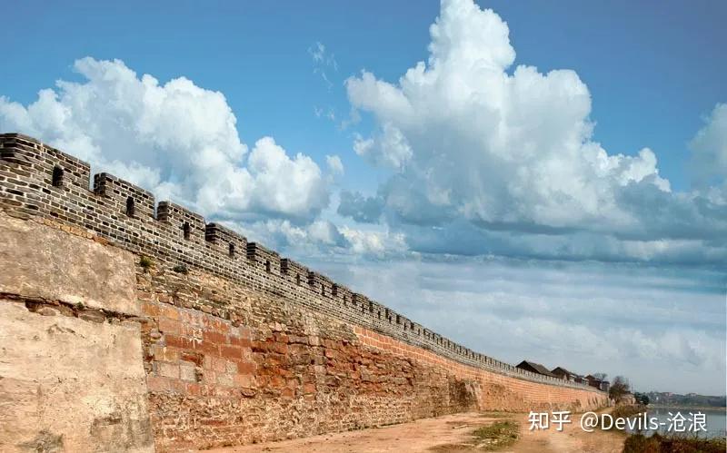 A scenic view of Changde Lizhou Guchengqiang