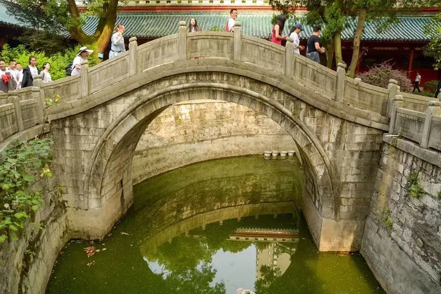A scenic view of Changde Lizhou Wenmiao