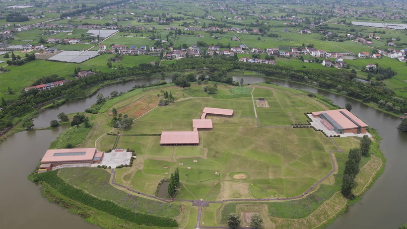 A scenic view of Changde Pengtoushan Yizhi