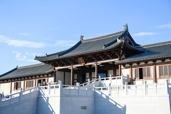 A scenic view of Changde Sanyuangong Yizhi