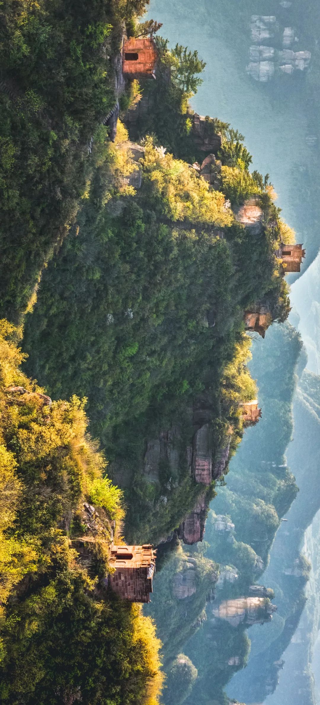 A scenic view of Changde Shanlonggang Yizhi
