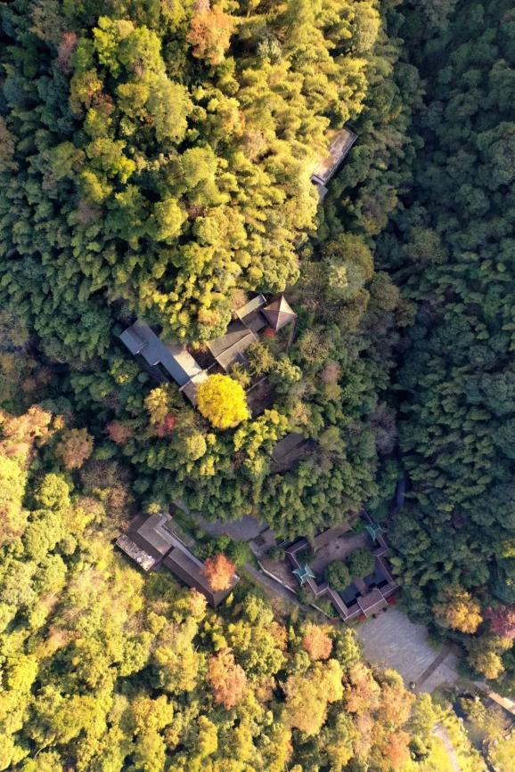 A scenic view of Changde Shanlonggang Yizhi