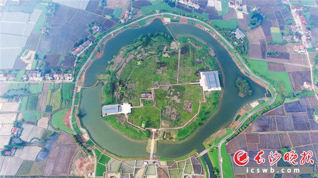 A scenic view of Changde Shanlonggang Yizhi