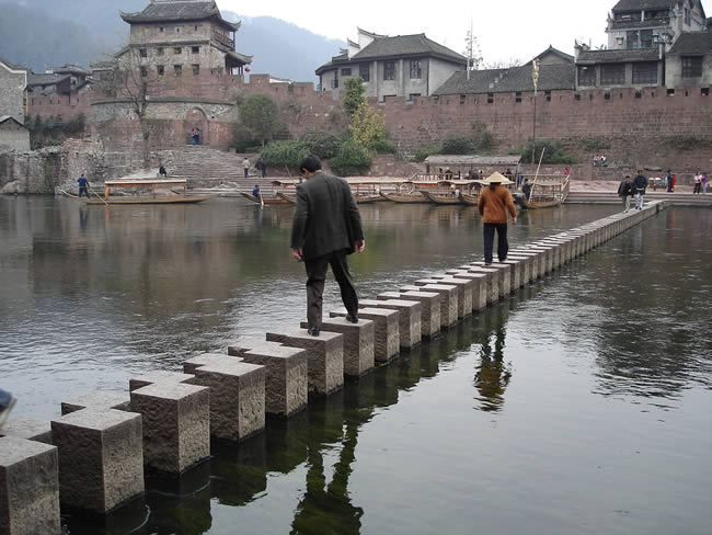 A scenic view of Changde Shimen Wenmiao