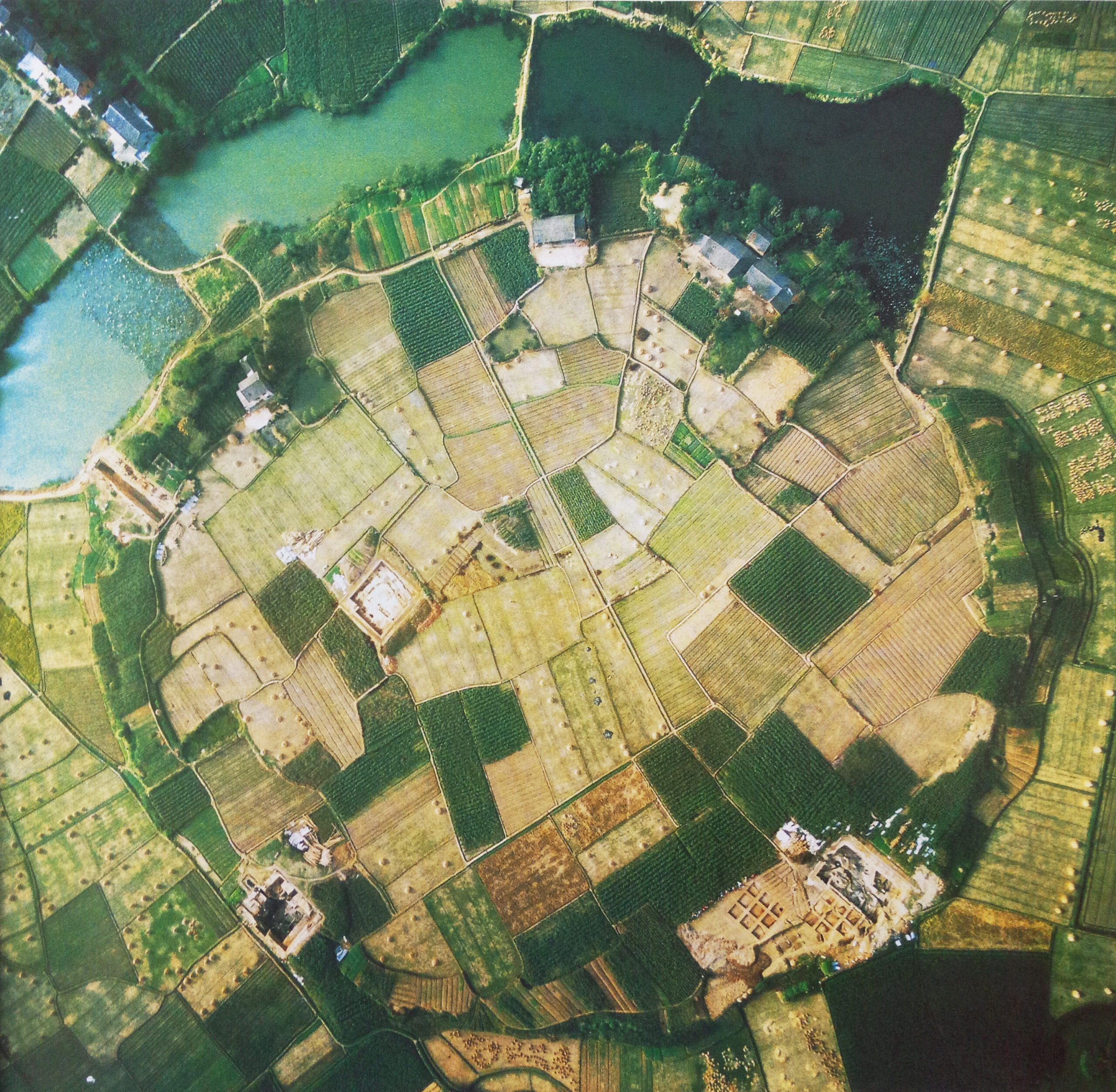 A scenic view of Changde Suoxian Handai Chengzhi