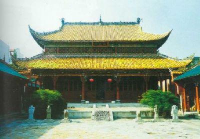 A scenic view of Changde Suoxian Handai Chengzhi