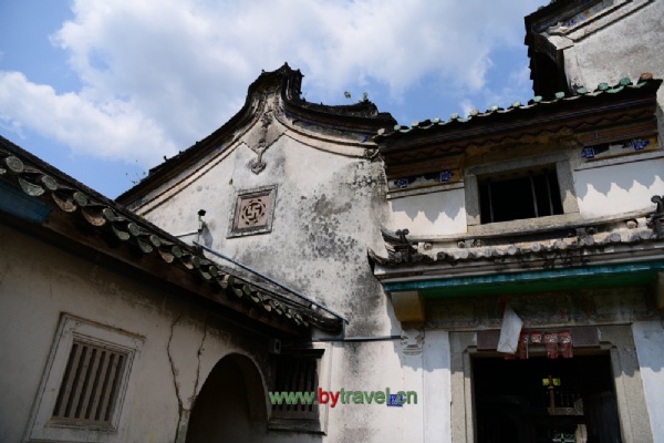 A scenic view of Changde Xingzigong Gujianzhuqun