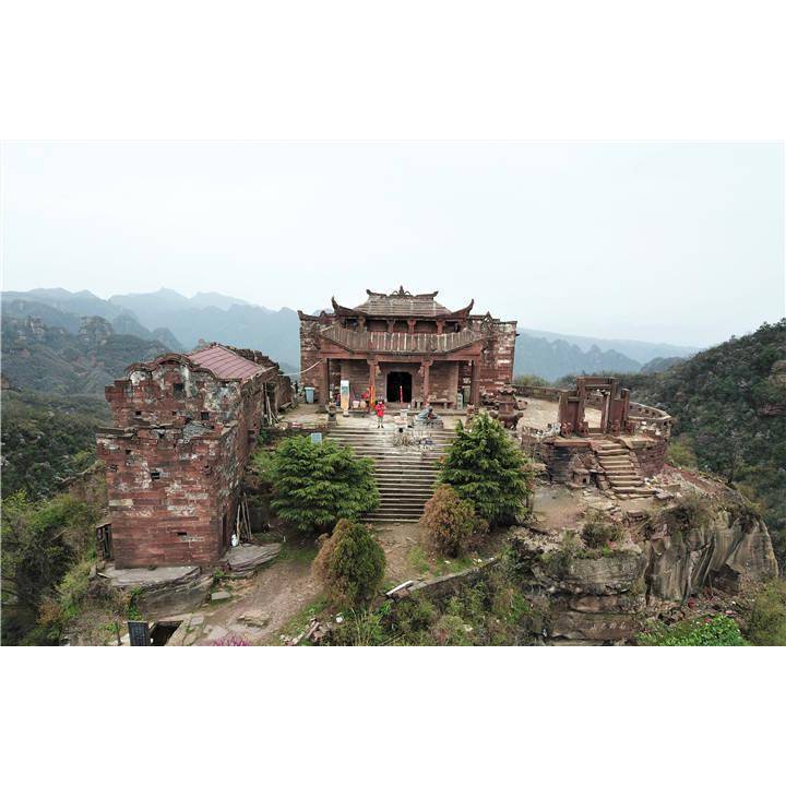 A scenic view of Changde Xingzigong Gujianzhuqun