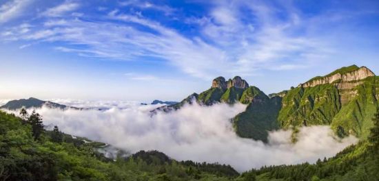 A scenic view of Changde Youzhougang Yizhi