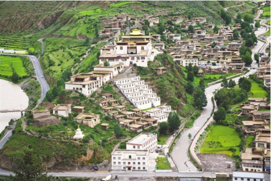 A scenic view of Changdu Dalv Wangfu