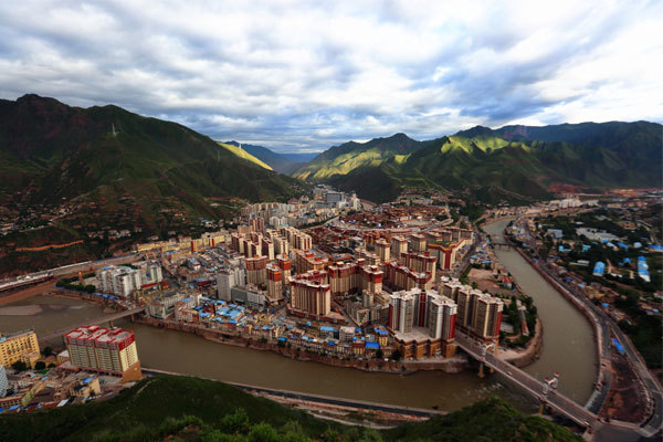 A scenic view of Changdu Karuo Yizhi