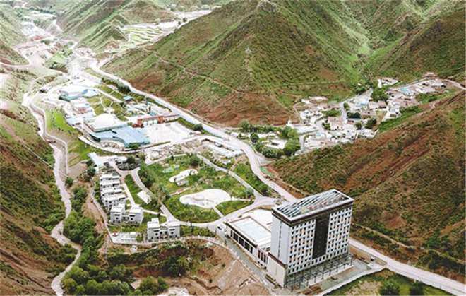 A scenic view of Changdu Karuo Yizhi