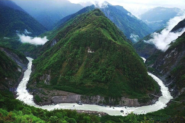 A scenic view of Changdu Karuo Yizhi