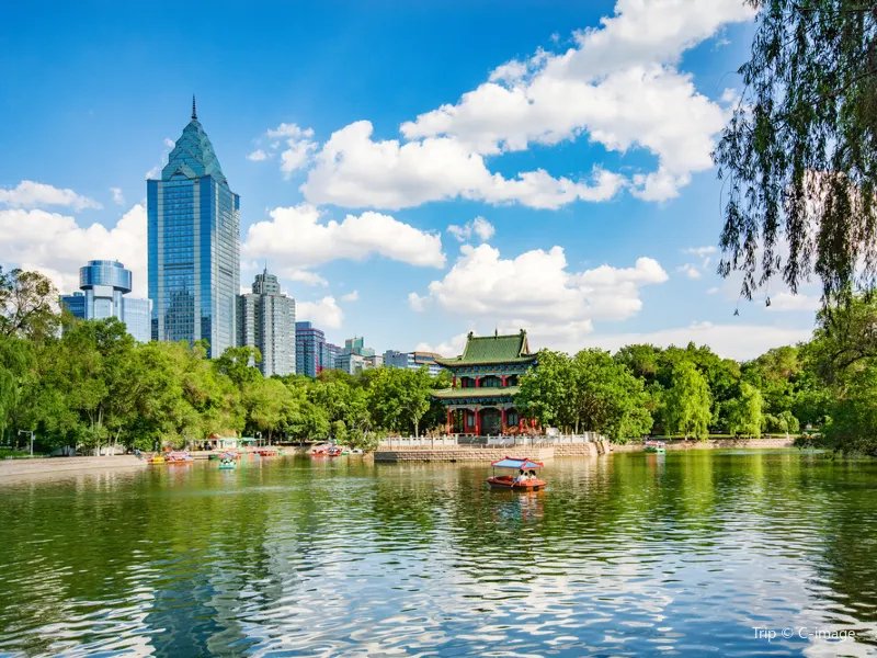 A scenic view of Changji Jingnei Fengsuiqun