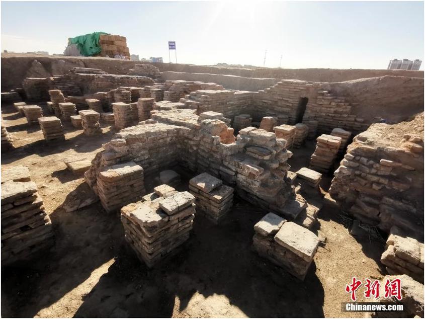 A scenic view of Changji Tangzhaodun Gucheng Yizhi