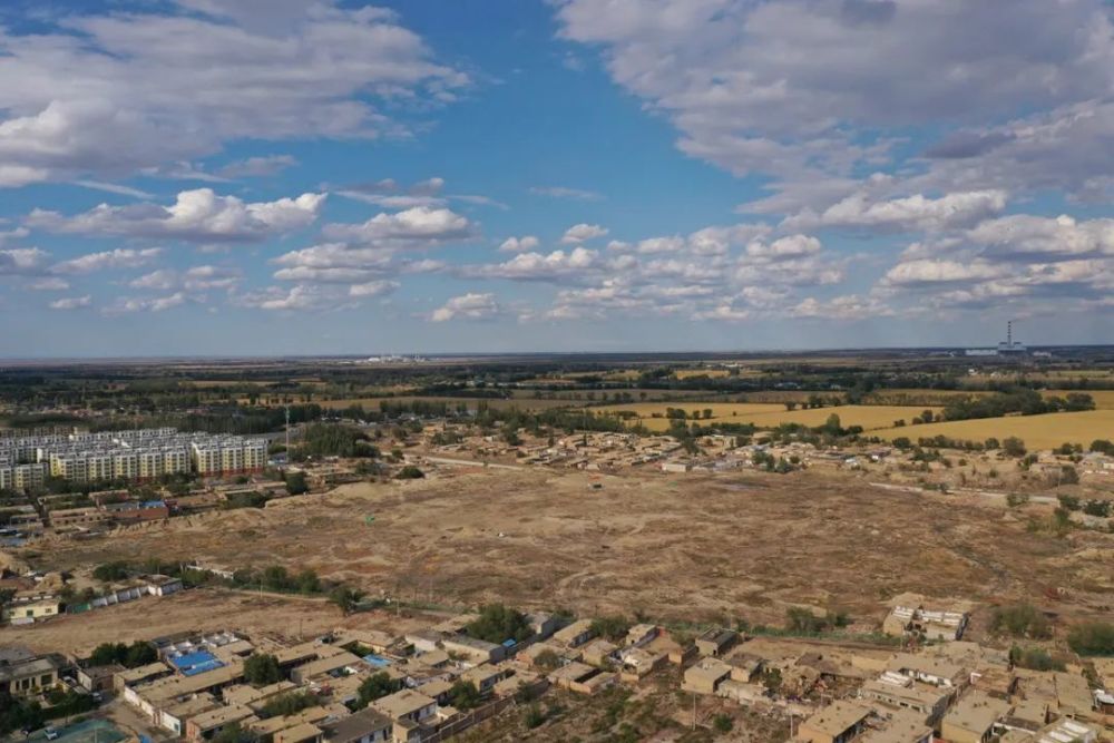 A scenic view of Changji Tangzhaodun Gucheng Yizhi