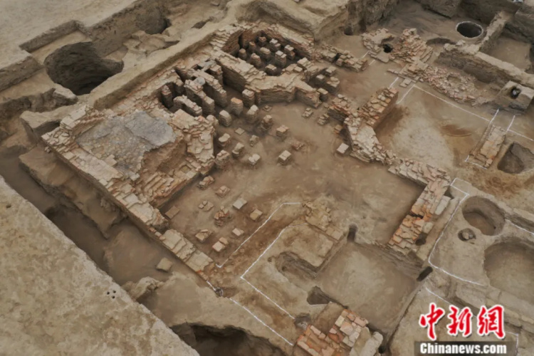 A scenic view of Changji Tangzhaodun Gucheng Yizhi