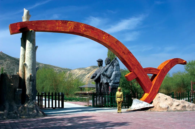 A scenic view of Changji Xiaolizhuang Junken Jiuzhi