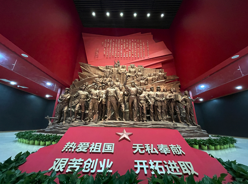 A scenic view of Changji Xiaolizhuang Junken Jiuzhi