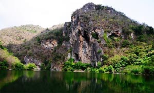 A scenic view of Changjiang Xinchongdong Yizhi