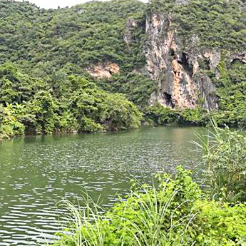 A scenic view of Changjiang Xinchongdong Yizhi