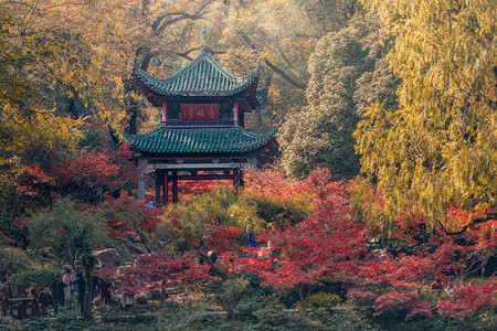 A scenic view of Changsha Aiwanting